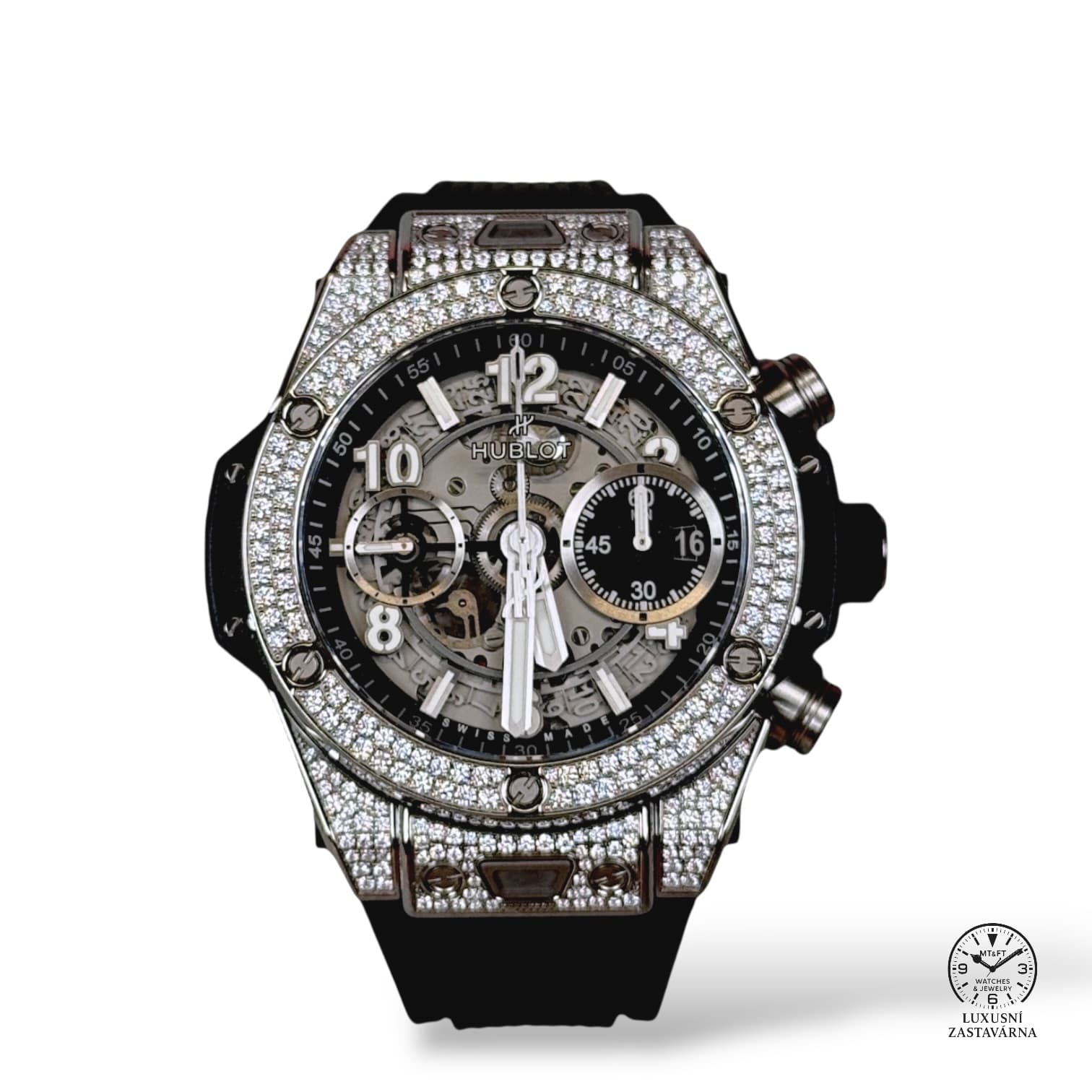 Hublot Big Bang Unico Titanium Pave 42mm - view 1