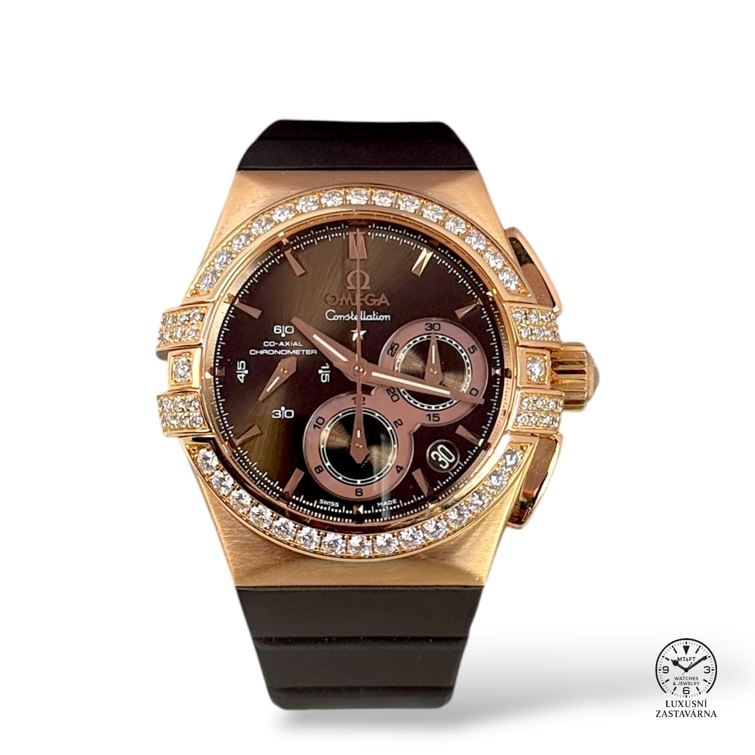 Omega Double Eagle Co-Axial Chronograph 35mm - view 1